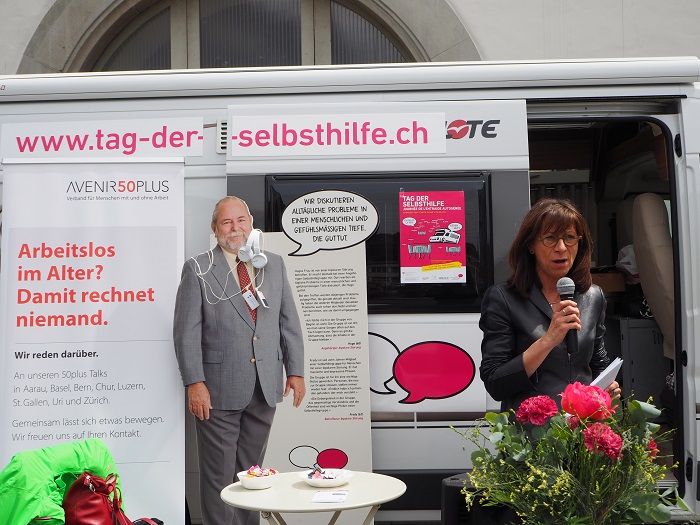 Regierungsrätin Heidi Hanselmann sprach die Grussbotschaft.